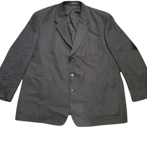 JOSEPH FEISS Black Suit Jacket 52 R